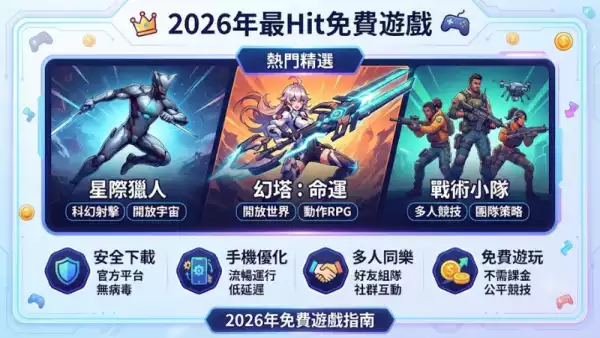 2026年最Hit免費遊戲
