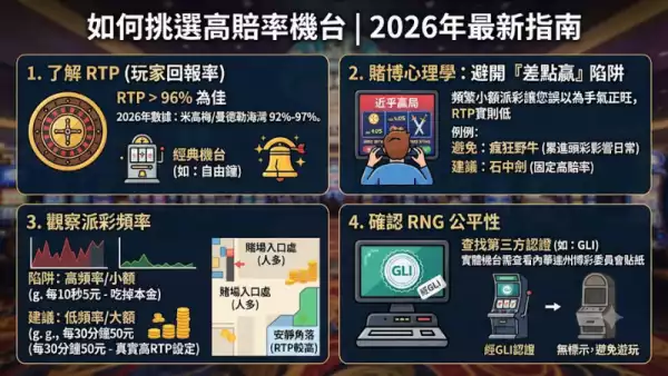 如何挑選高賠率機台