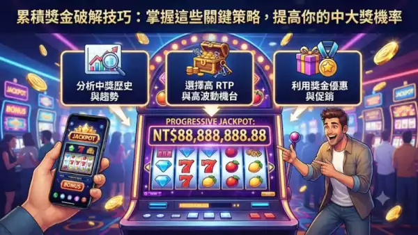 累積獎金破解技巧：掌握這些關鍵策略，提高你的中大獎機率