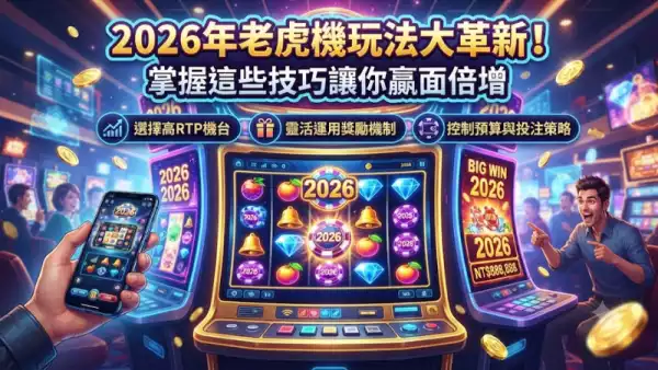 2026年老虎機玩法大革新！掌握這些技巧讓你贏面倍增