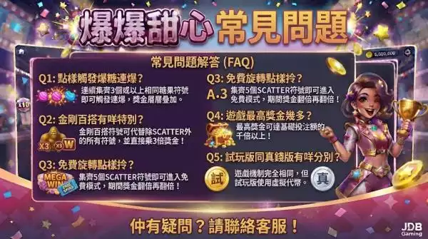 爆爆甜心常見問題