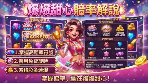 爆爆甜心賠率解說