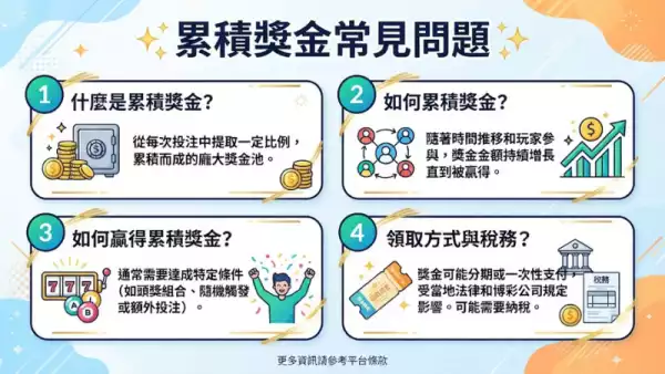 累積獎金常見問題