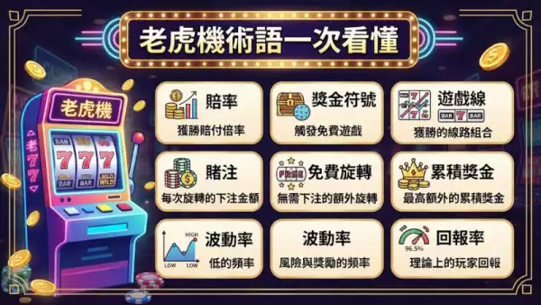 老虎機術語一次看懂