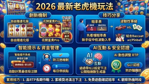 2026最新老虎機玩法