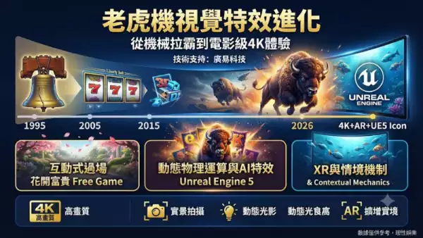 老虎機視覺特效進化