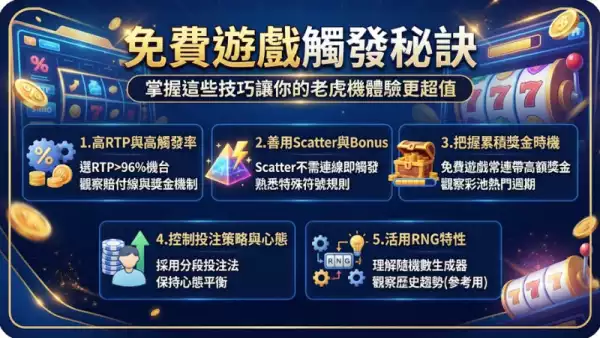 免費遊戲觸發秘訣