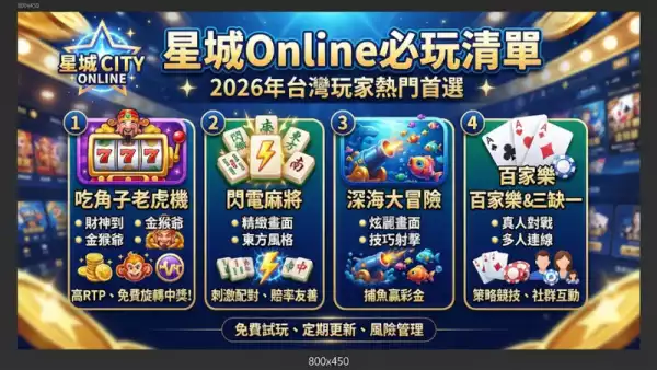 星城Online必玩清單