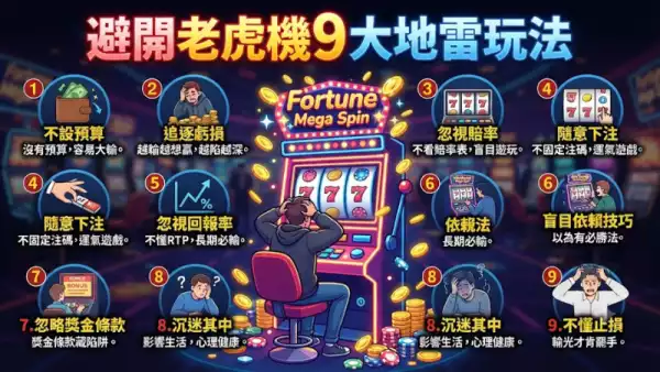避開老虎機9大地雷玩法