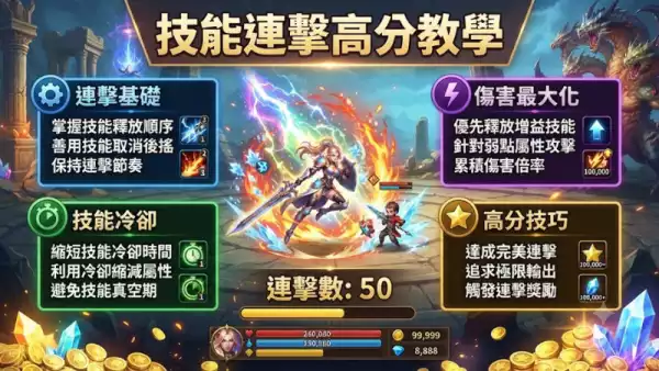 技能連擊高分教學