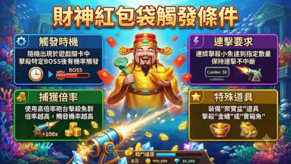 財神紅包袋觸發條件