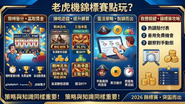 老虎機錦標賽點玩？
