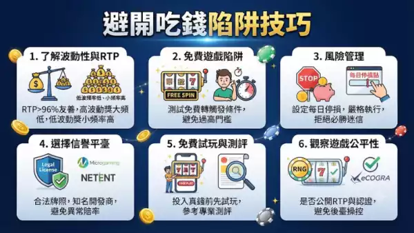 避開吃錢陷阱技巧
