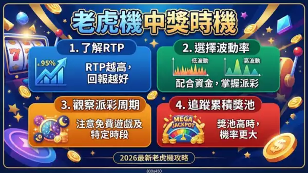老虎機中獎時機