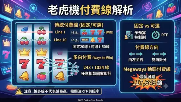老虎機付費線解析