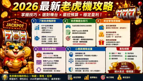 2026最新老虎機攻略