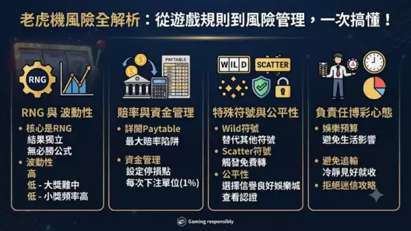 老虎機風險全解析：從遊戲規則到風險管理，一次搞懂！