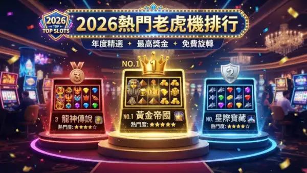 2026熱門老虎機排行