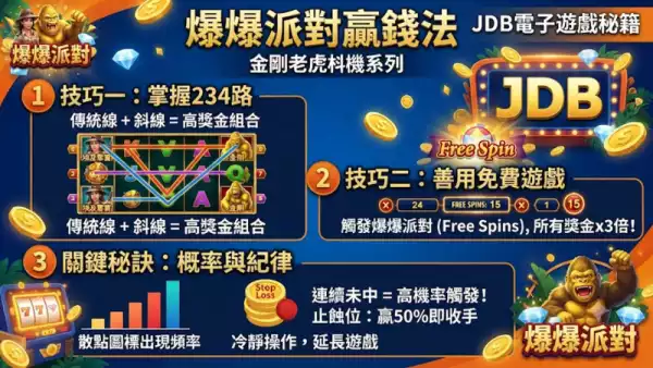 爆爆派對贏錢法