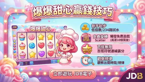 爆爆甜心贏錢技巧