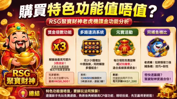 購買特色功能值唔值？