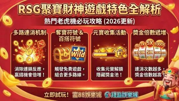 RSG聚寶財神遊戲特色全解析