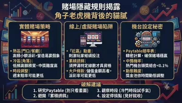 賭場隱藏規則揭露