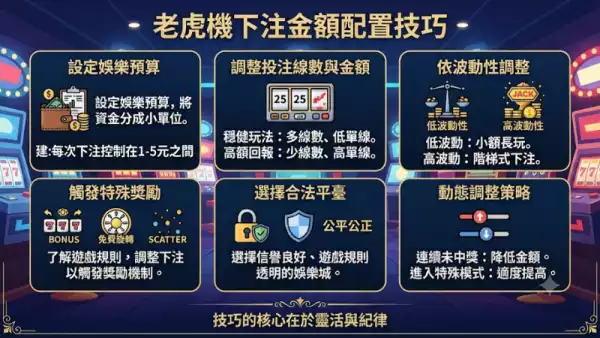 下注金額配置技巧