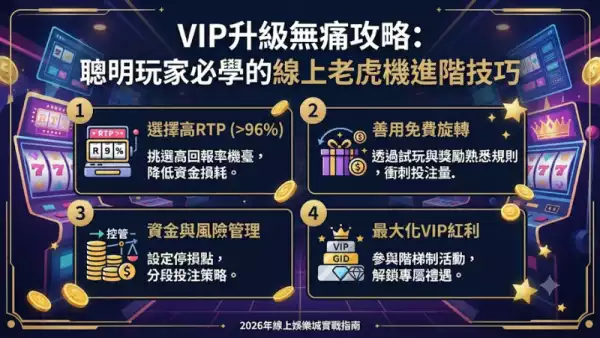 VIP升級無痛攻略