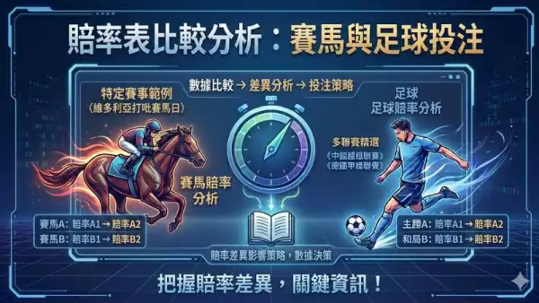 賠率表比較分析