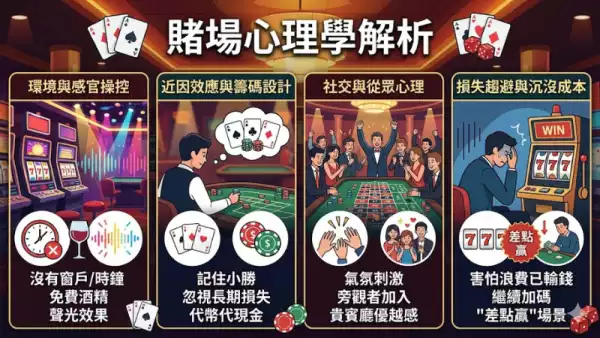 賭場心理學解析