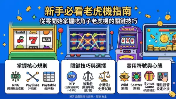 新手必看老虎機指南
