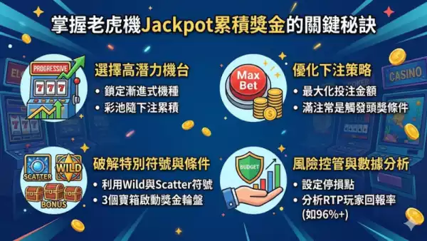 Jackpot累積獎金秘訣
