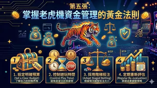預算控制心法分享:掌握老虎機資金管理的黃金法則