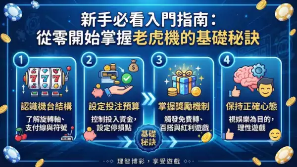 新手必看入門指南:從零開始掌握老虎機的基礎秘訣