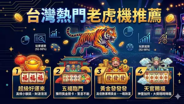 台灣熱門老虎機推薦:2026年玩家首選遊戲與實戰分析