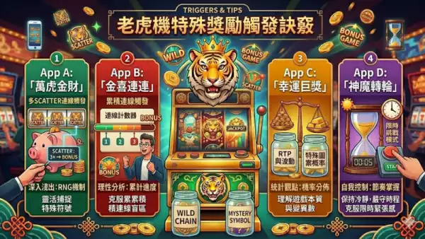 老虎機特殊獎勵觸發訣竅