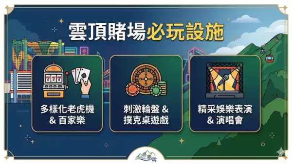 雲頂賭場必玩設施