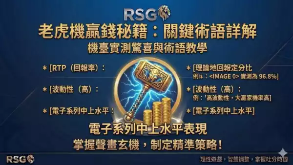 老虎機術語大全